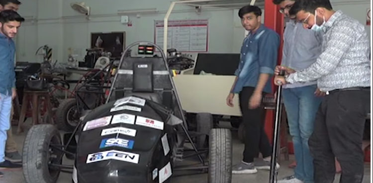 NED University students develop Pakistan’s second Formula Electric Sports car
